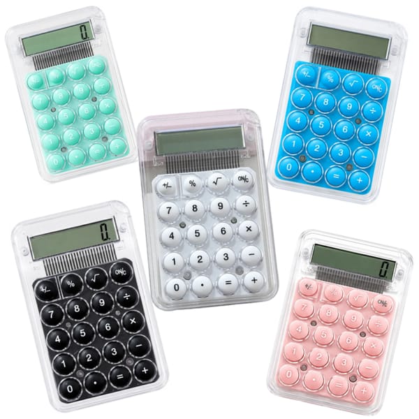 CALCULADORA MINI EN BOLSITA KK-1020