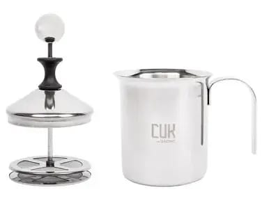 LECHERA ESPUMA JARRA ACERO INOX CAFETE06