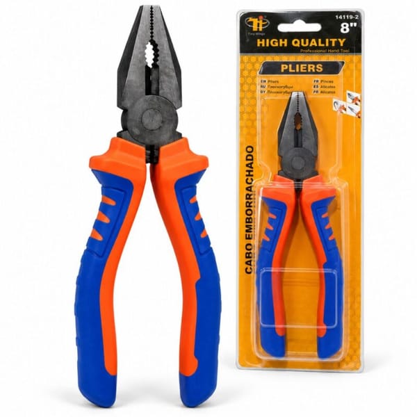 PINZA EN BLISTER HIGH QUALITY 8" 14119-2