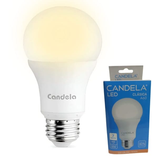 FOCO LED CANDELA 7W CALIDA