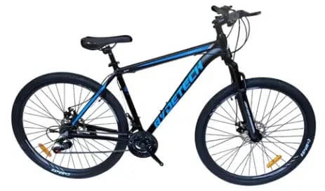 BICICLETA RYDETECH 400 ALUMINIO RODADO 29 TALLE M - NEGRO/AZUL S/D