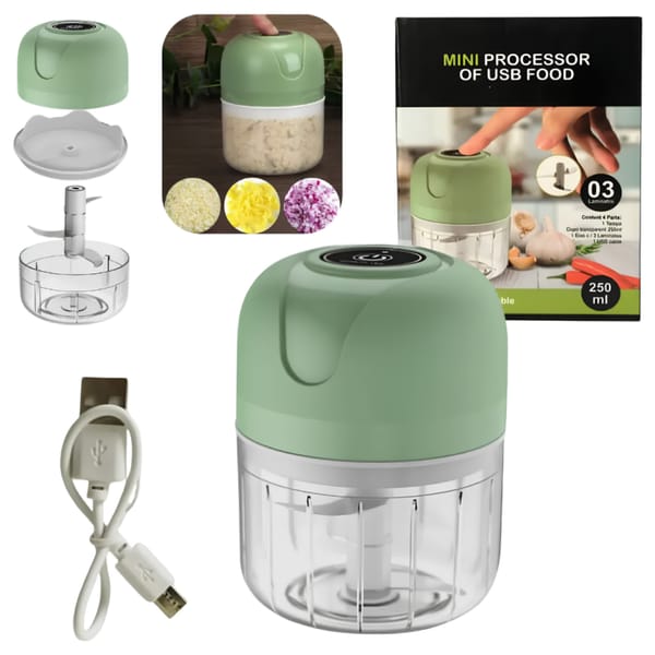 Mini Procesador USB FOOD 250ML