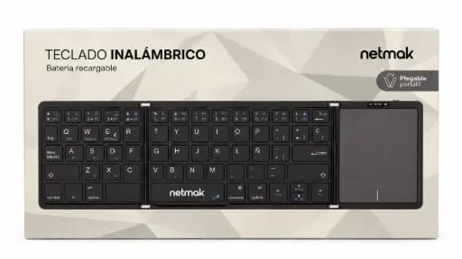 TECLADO PLEGABLE CON TOUCHAPAD 5.0 REC NM-KB915