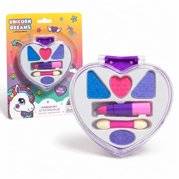 Set Maquillaje Forma Corazon UNICORN DREAMS UD1818A