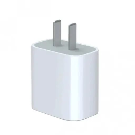 CARGADOR IPHONE ORIGINAL 20W TIPO C PATAS DERECHAS