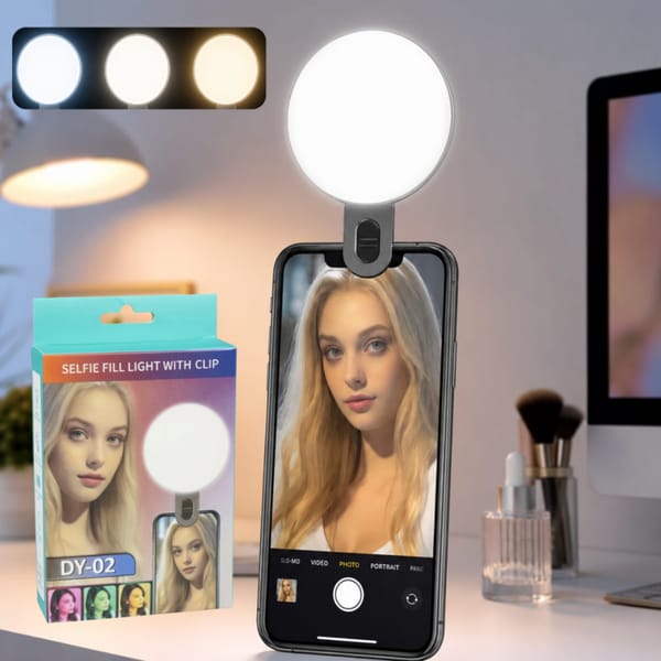 Aro de Luz LED Circular Para Selfie MINI DY-02