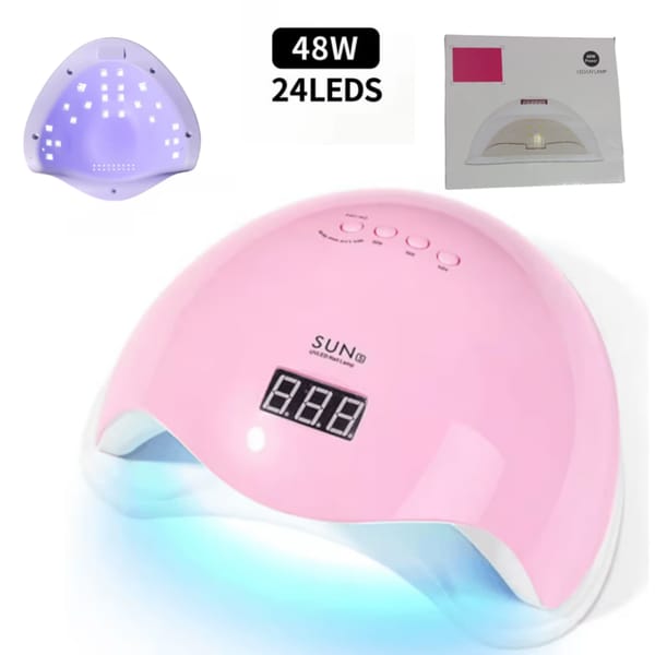 CABINA DE UÑAS con 24LEDS 48W R52422 Salida USB