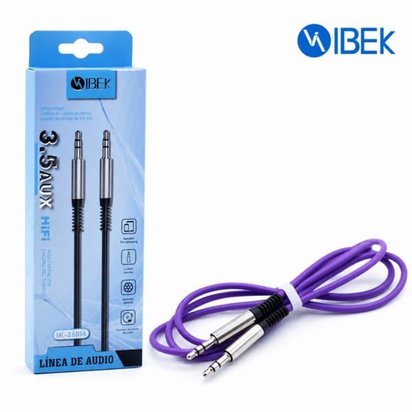 CABLE AUXILIAR 3.5 IBEK IK-26016