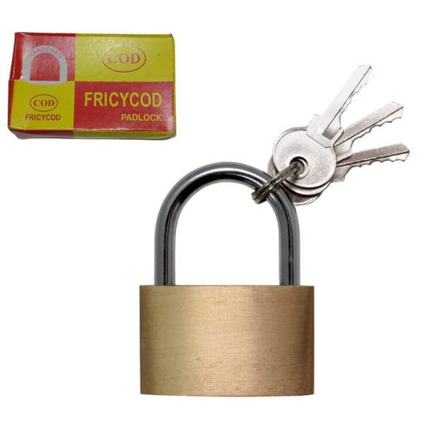 CANDADO FRICYCOD PADLOCK 50mm t-265