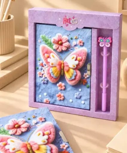 SET DIARIO INTIMO MARIPOSA - BB20416