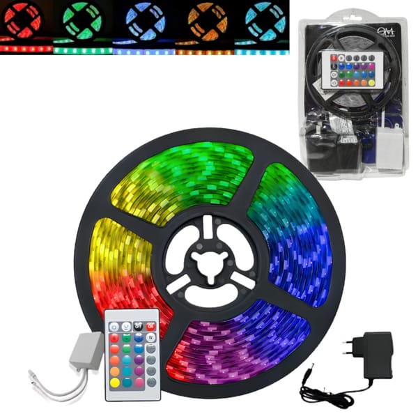 Tira LED RGB 5mts 2835