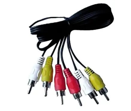 CABLE DE 3 RCA A 3 RCA - 1.5 MTS CB076