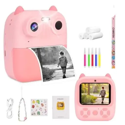 MINI CAMARA INFANTIL CON IMPRESORA NM-KIDCAM