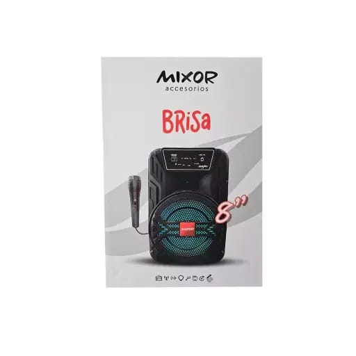 PARLANTE VALIJA 8" MIXOR BRISA