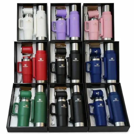 SET DE TERMO MATE Y VASO STANLEY CL-12099