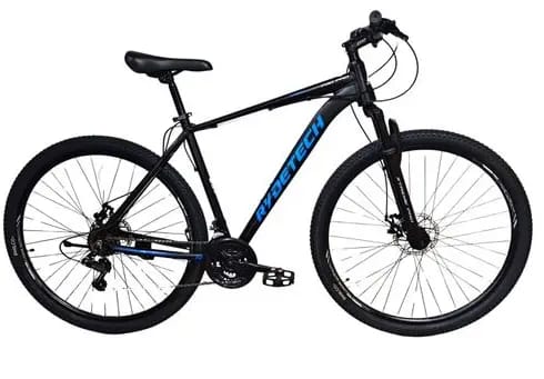 BICICLETA RYDETECH 700 PRO ALUMINIO RODADO 29 TALLE M - NEGRO/AZUL S/D