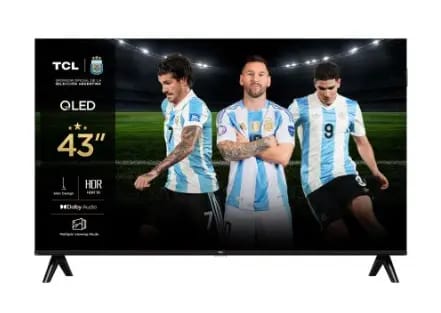 TELEVISOR 43'' SMART TV TCL QLED FHD 43S5K S/D