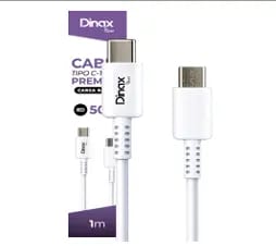CABLE DE DATOS TIPO C A C 50W CARGA RAPIDA DINAX DXC5ATCTC