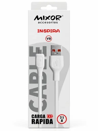 CABLE USB A V8 INSPIRA MIXOR