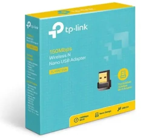 ADAPTADOR WIFI USB NANO TP-LINK WN725N