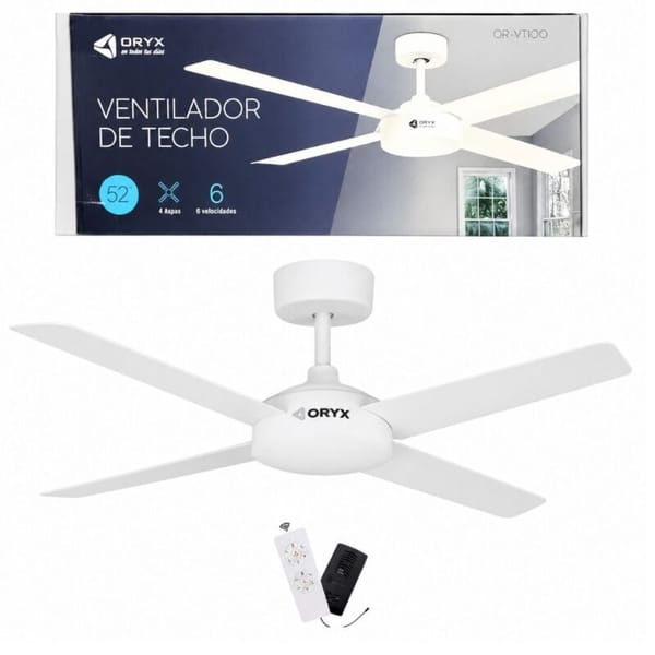 VENTILADOR DE TECHO ORYX OR-VT100
