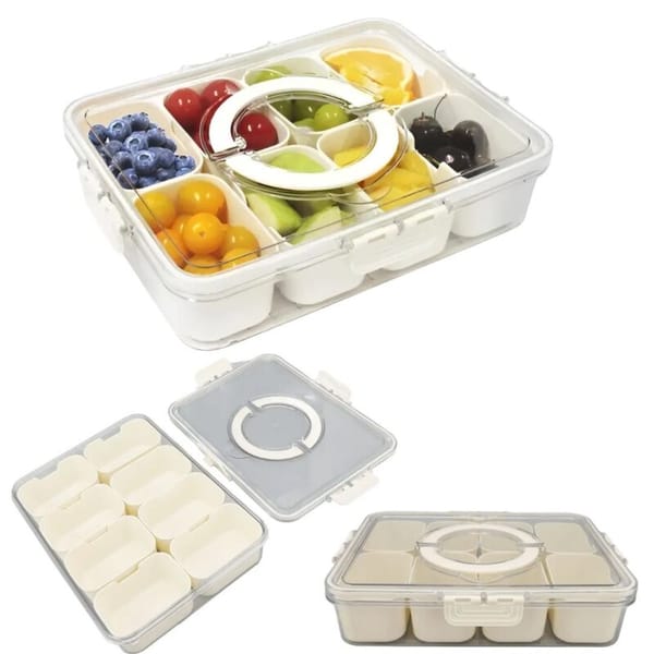 ORGANIZADOR DE ALIMENTOS Con 8 DIVISIONES RH-416