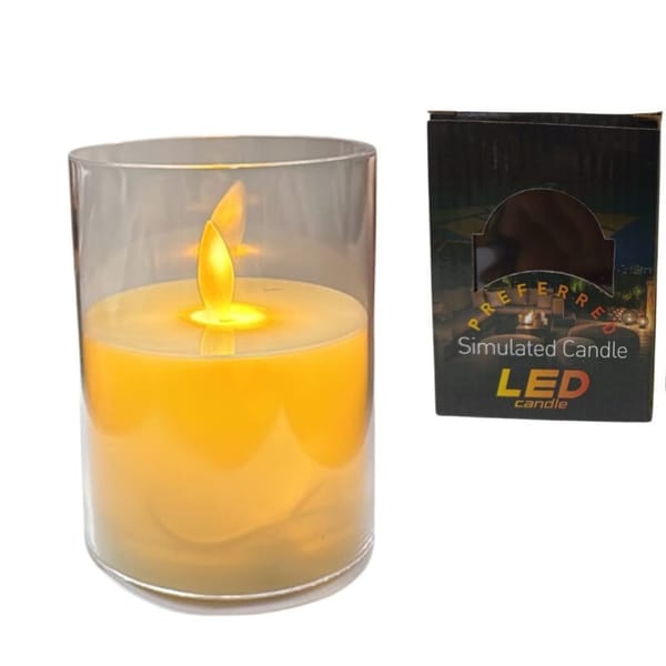 VELA DECORATIVA PREFERRED SIMULATED CANDLE