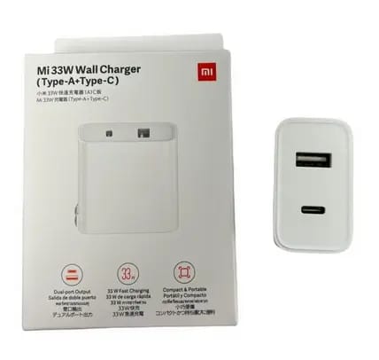 CARGADOR CABEZAL XIAOMI 33W