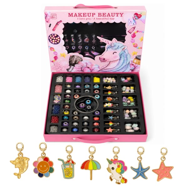 Maletin para Pulseras y Collares c/ Dijes Makeup Beauty 2325-LL2