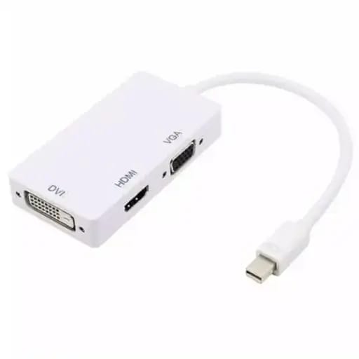 CONVERSOR MINIDISPLAY A HDMI-VGA-DVI