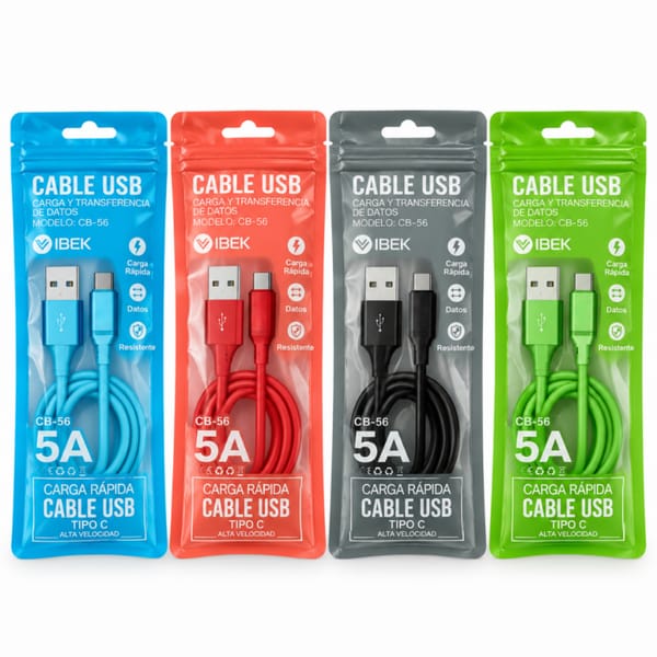 Cable Tipo C IBEK 5A CB-56