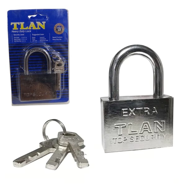 CANDADO DE METAL 60MM TLAN