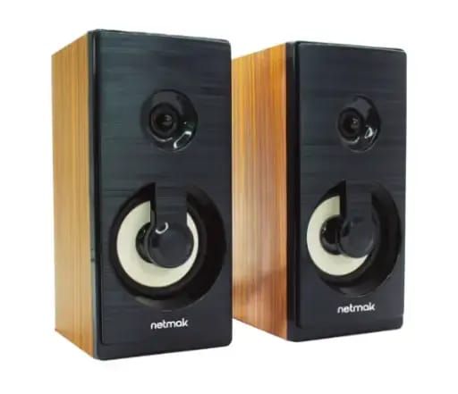 PARLANTE MADERA 19CM 2.0 NM-BORA NETMAK
