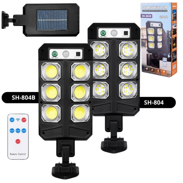 Reflector Solar Inteligente Sensor 60 LED STREET LIGHT SH-804/SH-804B
