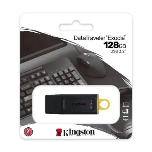 PENDRIVE 128GB KINGSTON EXODIA 3.2