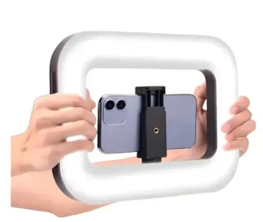 ARO DE LUZ CUADRADO PARA CELULAR - E300CCT