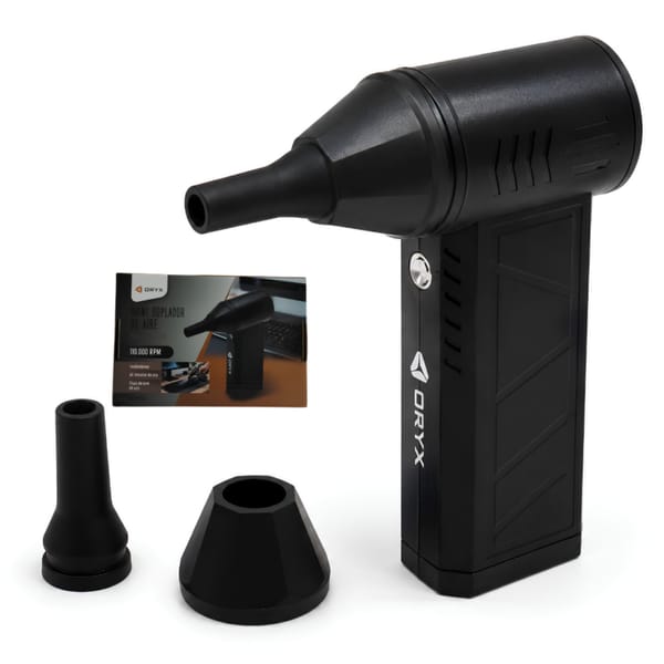 SOPLADOR DE AIRE PORTATIL VIRAL 3 POTENCIAS Y LUZ ORYX OR-HSF4K