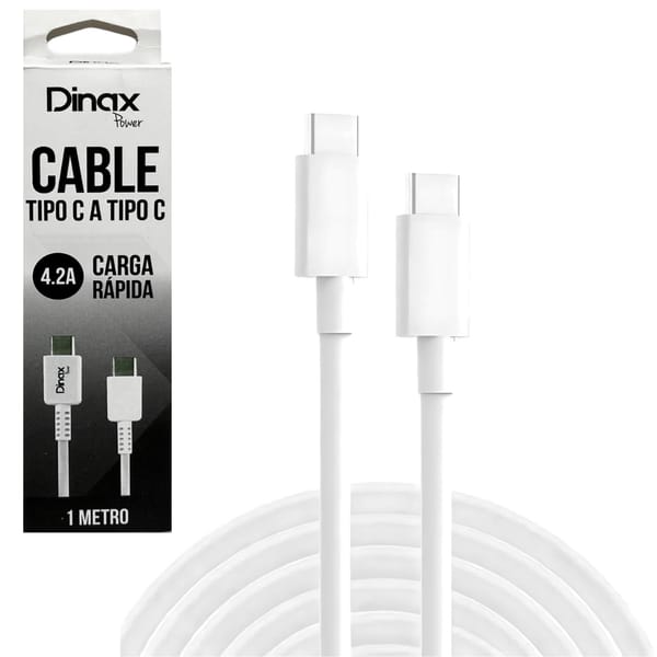 Cable DINAX 4.2 Tipo C a Tipo C 1M DX-TCCABTC