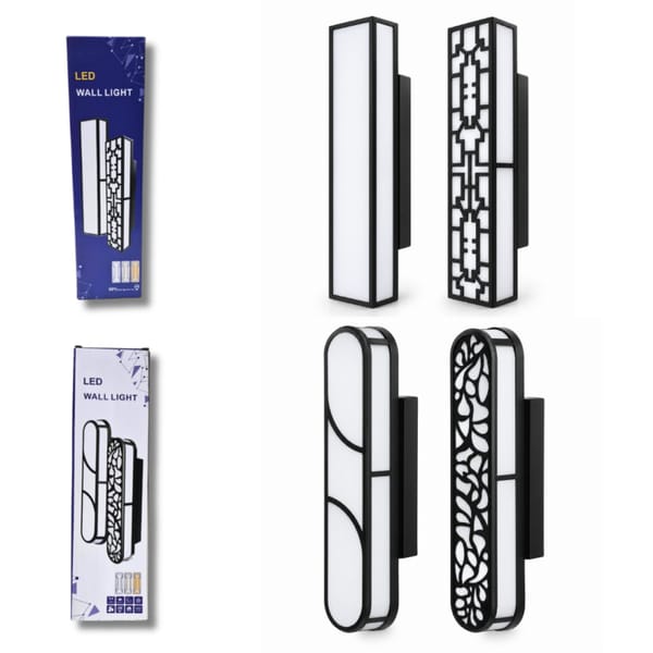 APLIQUE PARA PARED LINEAL VARIOS MODELOS LED WALL LIGHT LPD09/11 16W
