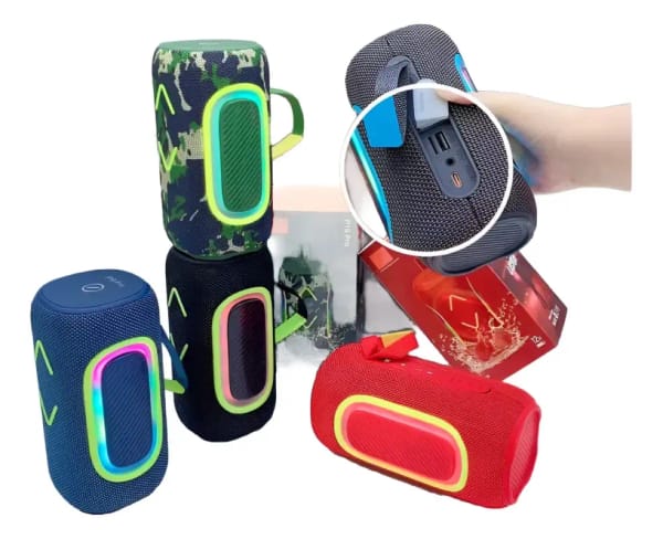 Parlante Portátil Bluetooth JBL P19 Con Luces Rgb