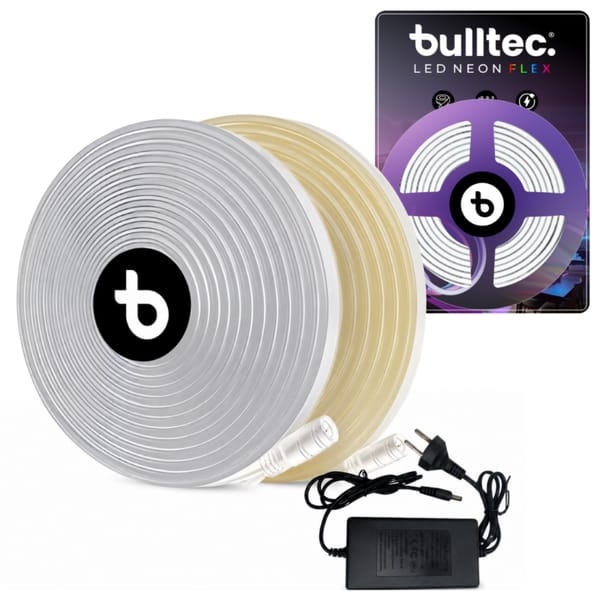 Tira LED NEON 5 Metros Blanco Frío/Cálido BULLTEC B263184W