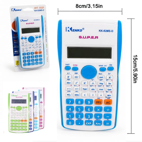 Calculadora Científica KENKO 10+2 Digitos – kk-82ms