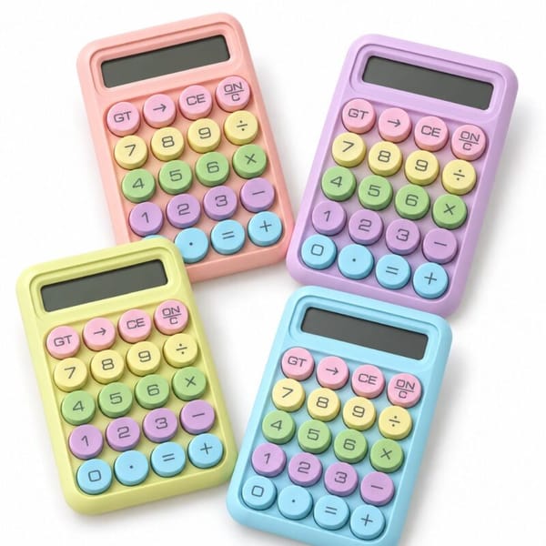 CALCULADORA MINI VARIEDAD DE COLORES 6688