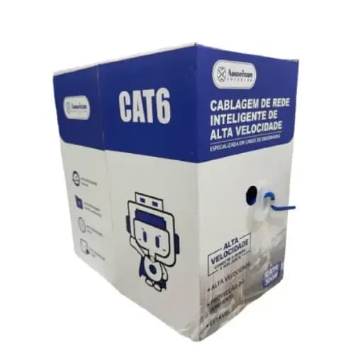 CABLE DE RED 300M CAT 6 BOBINA