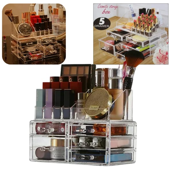 Caja Organizadora de Cosmeticos Joyero Alhajero