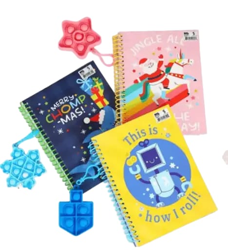 LIBRETA CON LLAVERO POP IT BB-95206