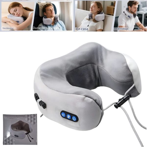 ALMOHADA MASAJEADORA RECARGABLE A-706
