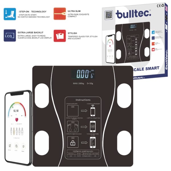 Balanza de Baño Smart AI BULLTEC