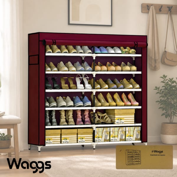 Organizador de Zapatos 6 Niveles WAGGS ZPTE01