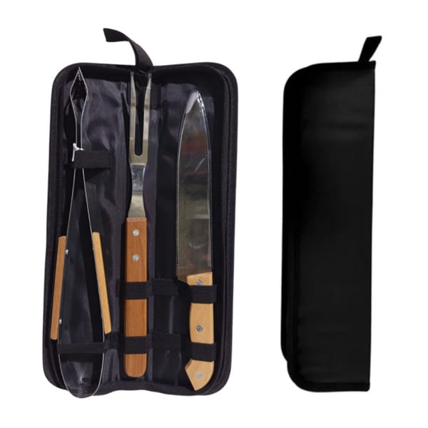 Set Parrillero Asador 3 Piezas BBQ267